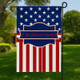 Welcome Flag 4th Of July Personalized Custom Garden Flag