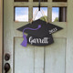 Front Door Decor, Personalized Graduation Sign