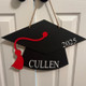 Front Door Decor, Personalized Graduation Sign