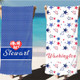 Custom Patriotic Beach Towel for Independence Day Celebration
