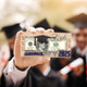 Personalized Graduation Cap Scroll Wooden Money Holder