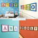 Wood Block Nursery Letters, Baby Name, Individual Wood Letters