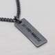 Engraved Custom Necklace for Men-Customized Necklace