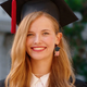 Personalized graduation earrings with names for graduation party gifts for graduates