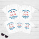 Patriotic Family Matching T-Shirts, Custom Family July 4th Celebration Shirt