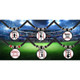 Personalized Boys Baseball Name Necklace Customized Name and Number Pendant Jewelry