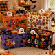 Halloween Storage Basket, Personalized Boo Basket, Custom Name Candy Basket
