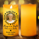 Personalized Photo LED Candle, Custom Photo Sympathy Candle