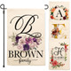 Personalized Garden Flag, Custom Garden Flag