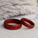 Custom Engraved Silicone Ring for Men