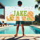 Custom Ice Cream Drip Baseball Beach Towel