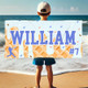 Custom Ice Cream Drip Baseball Beach Towel