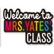 Personalized Name Doorframe Corner Sign, Custom Classroom School Decor