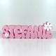 Personalized Teacher Name Plate, Daisy, Teacher Name Sign, Retro Name Sign