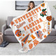 Bed Party Blanket Custom College Blanket Graduation Gift Dorm Pillow Graduation Gift