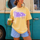 Custom School Spirit Shirts, Preppy Pennants Flag TShirt