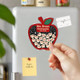 Personalized Teacher Apple Magnet, Thank You Teacher Gifts