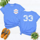 Baseball Heart Shirt With Custom Number And Name Baseball shirt
