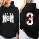 Senior Baseball Mom Sweatshirt, Personalized Baseball Gift for Mom