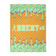 Personalized Baseball Blanket, Custom Ice Cream Drip Throw
