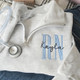 Nurse Custom Quarter Zip Sweatshirt-Jerzees Nublend Quarter Zip-Custom Embroidered