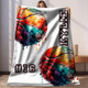 Custom Basketball Blanket Senior Basketball Gift for Boys