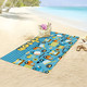 Custom Name Soft Quick-Dry Polyester Beach Towel