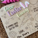 Easter Bunny Tray Personalized Treat Tray for Easter Bunny Carrots