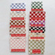 Checkered retro pink black blue purple badge buddy cute id holder for xray, lab, teacher, student nurse