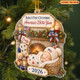 Personalized Baby's 1st Christmas America 250th Anniversary Ornament