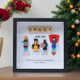 Personalized Father's Day photo frame, you are my superhero