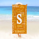 Customized Beach Towel, Fashionable Personalized Beach Blanket with Name