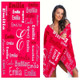 Personalized Name Beach Towel - Super Soft