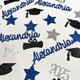 Personalized Graduation Confetti: Custom Name & Year , Custom Name 90 Pieces