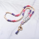 Custom Beaded Teacher Lanyard with Badge Holder, Nurse Lanyard