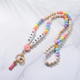 Custom Beaded Teacher Lanyard with Badge Holder, Nurse Lanyard