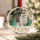 Family Names Christmas Ornament 2026, Personalized Family With Pets Ornaments