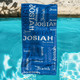 Unisex Personalized Beach Towel, Quick Drying Lightweight Custom Name Bath Towel