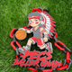Custom Sports Turnover Chain, Oversized Medallion, Team mascot, Custom Colors
