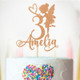 Personalised Glitter Cake Topper