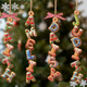 Custom Gingerbread Alphabet Ornament, Kids Name Ornament