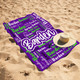Custom Name Beach Towel 29''x58'' Personalized Name Beach Towel