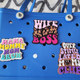 Bag Wife Mom Boss Charm, Overstimulated Moms Club Charm