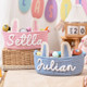 Personalized Easter Basket for Kids, Name Easter Bunny Basket