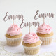 Custom cupcake toppers, cupcake toppers Graduation Gift