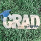Personalized Grad Name Sign, 2025 Graduation Guestbook