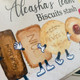 Personalised biscuit tin, biscuits, cookies, girlfriend, gift for her, him