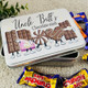 Personalised biscuit tin, biscuits, cookies, girlfriend, gift for her, him