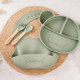 Custom Baby Plate Set with Name,Baby Feeding Set