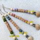 Customized Pacifier Clip and Rattle set|Custom Baby shower Gift